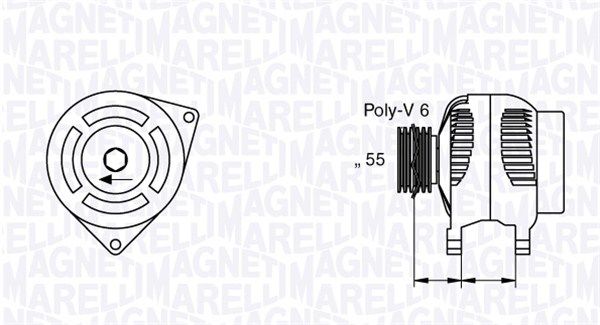 MAGNETI MARELLI Laturi 063377429010